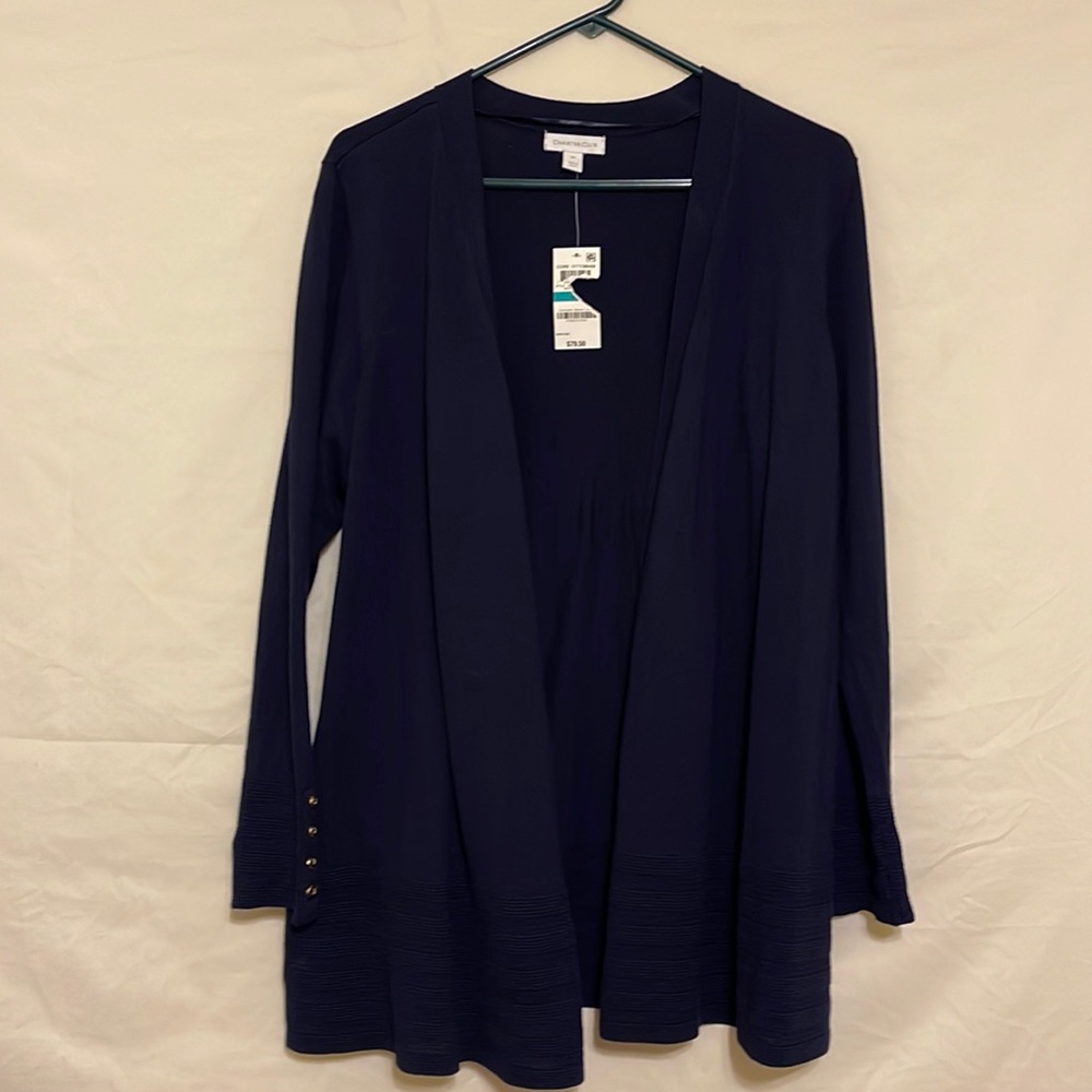 Charter Club open front cardigan ox